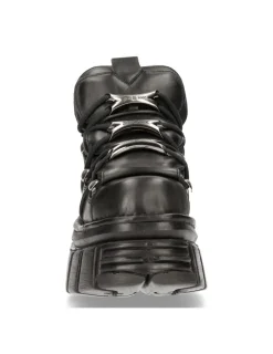 New Rock ANKLE BOOT BLACK TOWER WITH LACES M-106-S29 Sale
