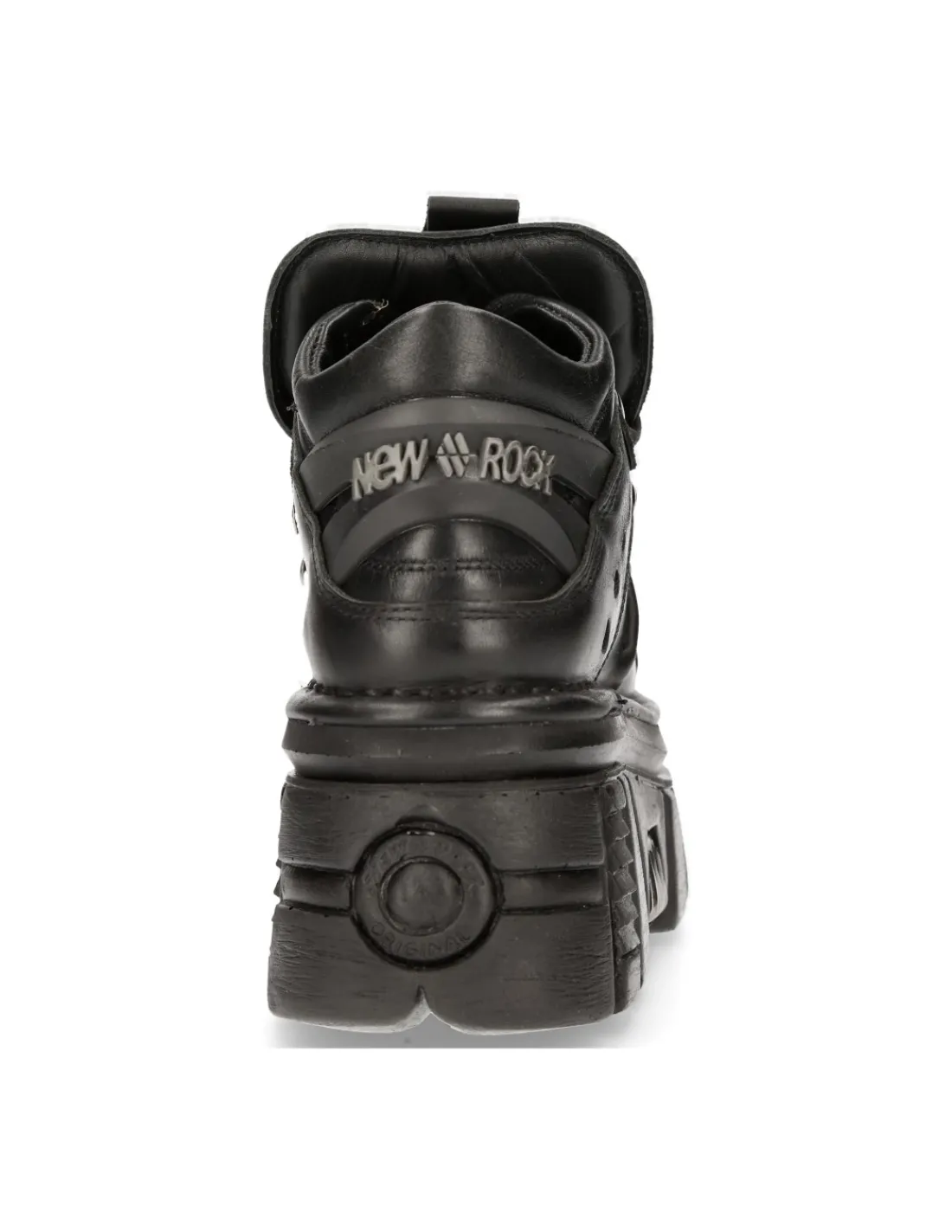 New Rock ANKLE BOOT BLACK TOWER WITH LACES M-106-S29 Sale