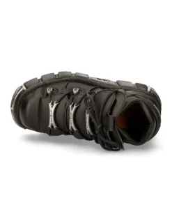 New Rock ANKLE BOOT BLACK TOWER WITH LACES M-106-VS1 Sale