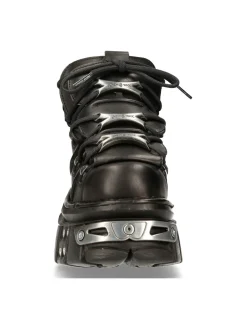 New Rock ANKLE BOOT BLACK TOWER WITH LACES M-106-S70 Discount
