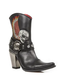 New Rock ANKLE BOOT BULL M-BULL006-S1 New