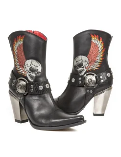 New Rock ANKLE BOOT BULL M-BULL006-S1 New