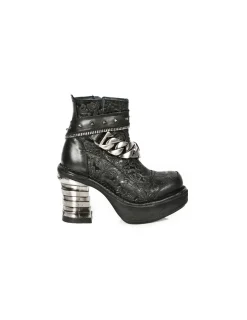 New Rock ANKLE BOOT METALLIC M-8361-C1 Hot