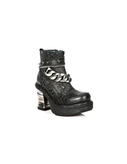 New Rock ANKLE BOOT METALLIC M-8361-C1 Hot