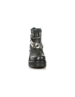 New Rock ANKLE BOOT METALLIC M-8361-C1 Hot