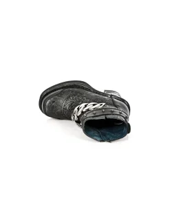 New Rock ANKLE BOOT METALLIC M-8361-C1 Hot