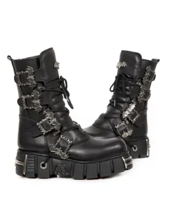 New Rock ANKLE BOOT METALLIC M-1520-C1