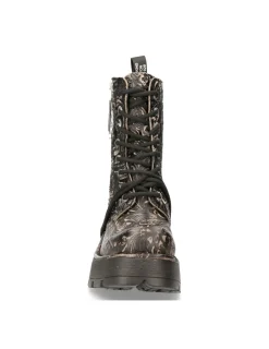 New Rock ANKLE BOOT METALLIC M-1045-C17 Sale