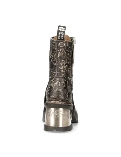 New Rock ANKLE BOOT METALLIC M-1045-C17 Sale