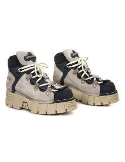 New Rock ANKLE BOOT METALLIC M-756-C4