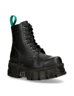 New Rock ANKLE BOOT METALLIC M-MILI083C-V13 Clearance