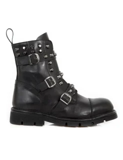 New Rock ANKLE BOOT METALLIC M-MILI153-C1 Hot