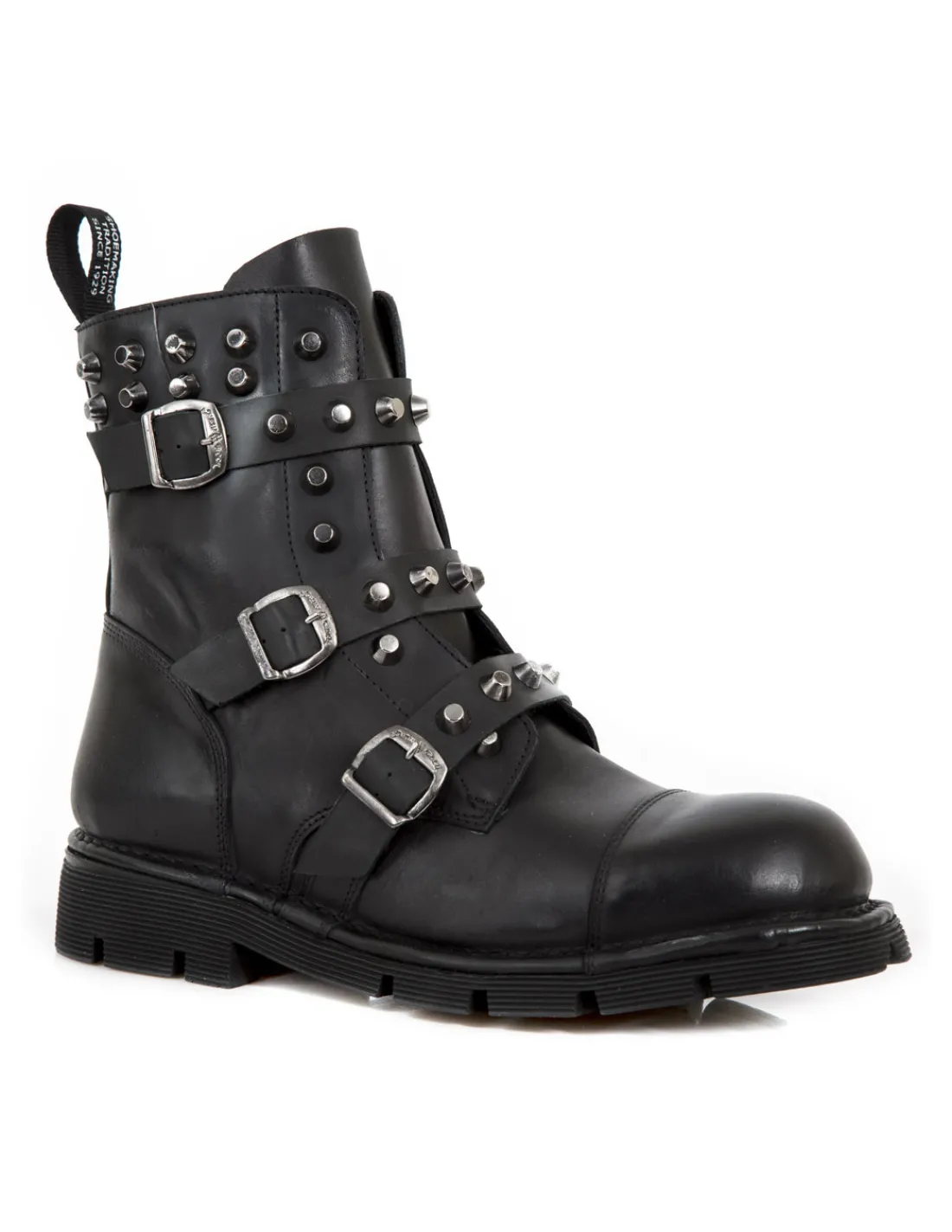 New Rock ANKLE BOOT METALLIC M-MILI153-C1 Hot