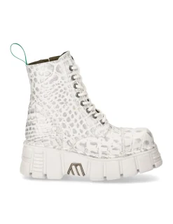 New Rock ANKLE BOOT METALLIC M-MILI083C-V9 Discount