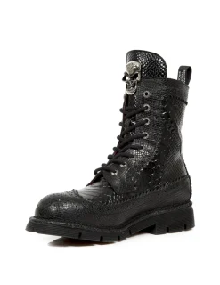 New Rock ANKLE BOOT METALLIC M-NEWMILI110-C9 Outlet