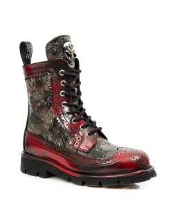 New Rock ANKLE BOOT METALLIC M-NEWMILI110-C3
