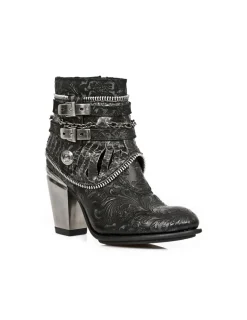 New Rock ANKLE BOOT TEXAS M-TX002-C11 Best