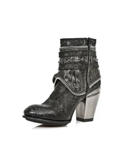 New Rock ANKLE BOOT TEXAS M-TX002-C11 Best
