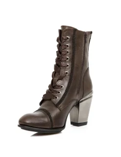 New Rock ANKLE BOOT TEXAS M-TX013-C1 Hot