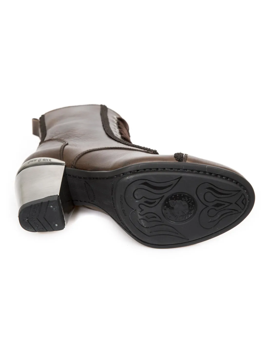 New Rock ANKLE BOOT TEXAS M-TX013-C1 Hot