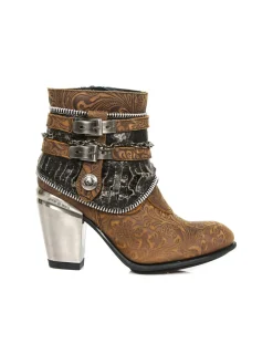 New Rock ANKLE BOOT TEXAS M-TX002-C12 Hot