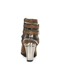 New Rock ANKLE BOOT TEXAS M-TX002-C12 Hot