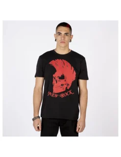 New Rock BLACK W-TSHIRT6-S4 Online