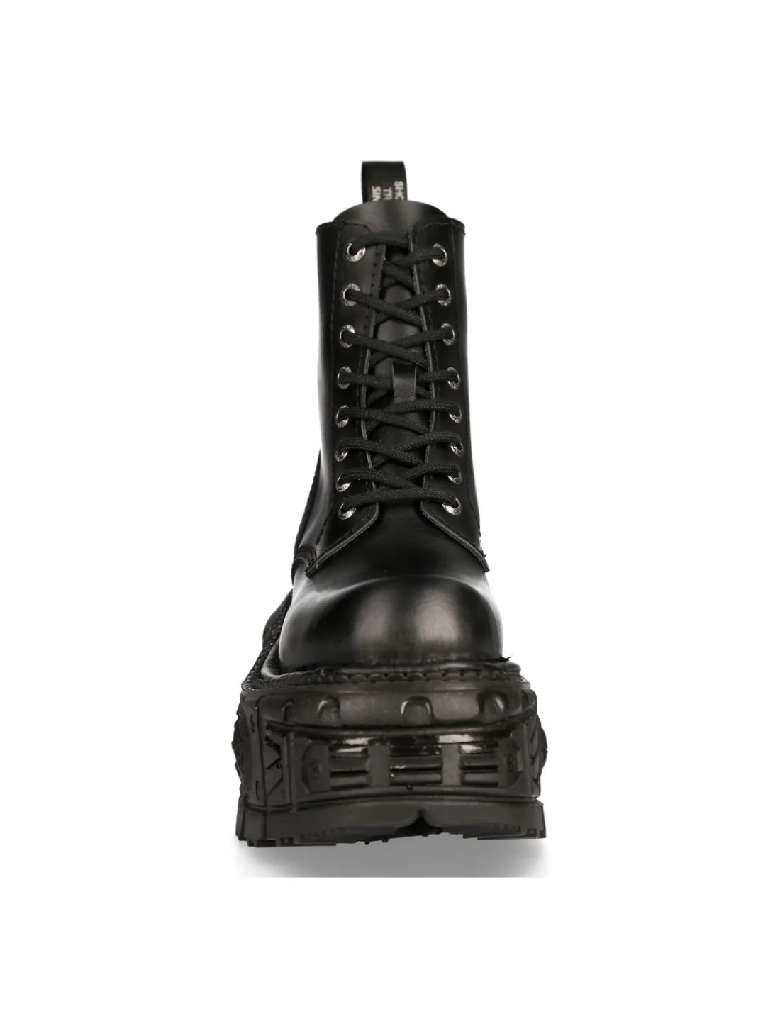 New Rock BLACK IMPERFECT WITH LACES M-MILI084N-S5 Best