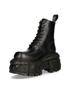 New Rock BLACK IMPERFECT WITH LACES M-MILI084N-S5 Best