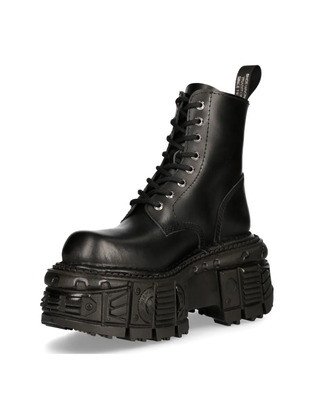 New Rock BLACK IMPERFECT WITH LACES M-MILI084N-S5 Best