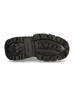 New Rock BLACK IMPERFECT WITH LACES M-MILI084N-S5 Best