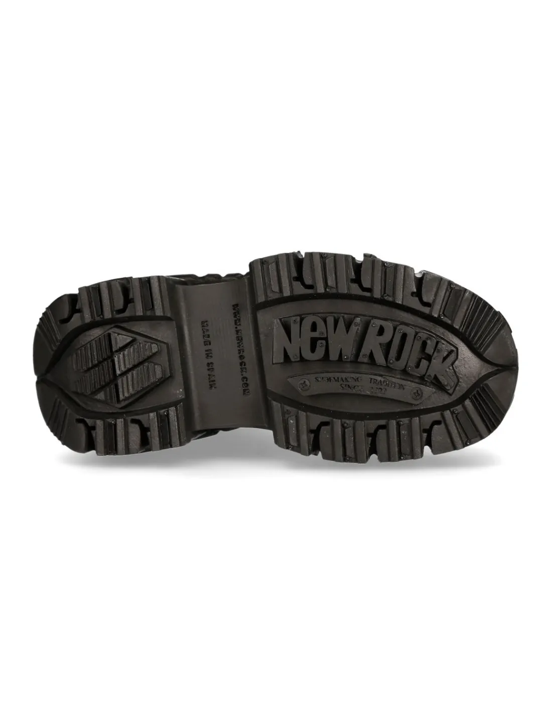New Rock BLACK IMPERFECT WITH LACES M-MILI084N-S5 Best