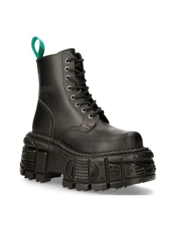 New Rock BLACK IMPERFECT WITH LACES M-MILI084N-V1 Hot
