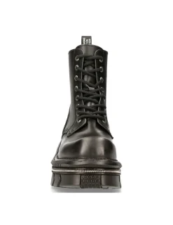 New Rock BLACK TECHNO WITH LACES M-MILI084N-S6 New