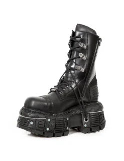 New Rock BOOT BLACK IMPERFECT M-TANK009-C1 Discount