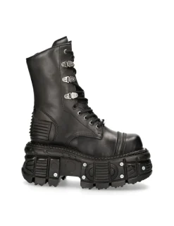 New Rock BOOT BLACK IMPERFECT M-TANK001-C8 Online