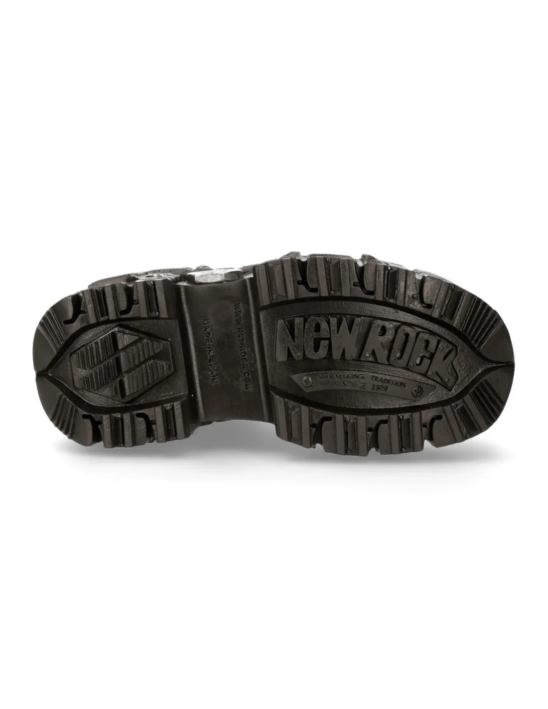 New Rock BOOT BLACK IMPERFECT WITH LACES M-297-C4 New