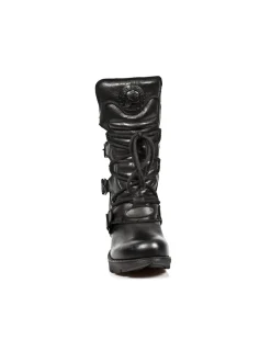 New Rock BOOT BLACK M-TR003-C9 Clearance