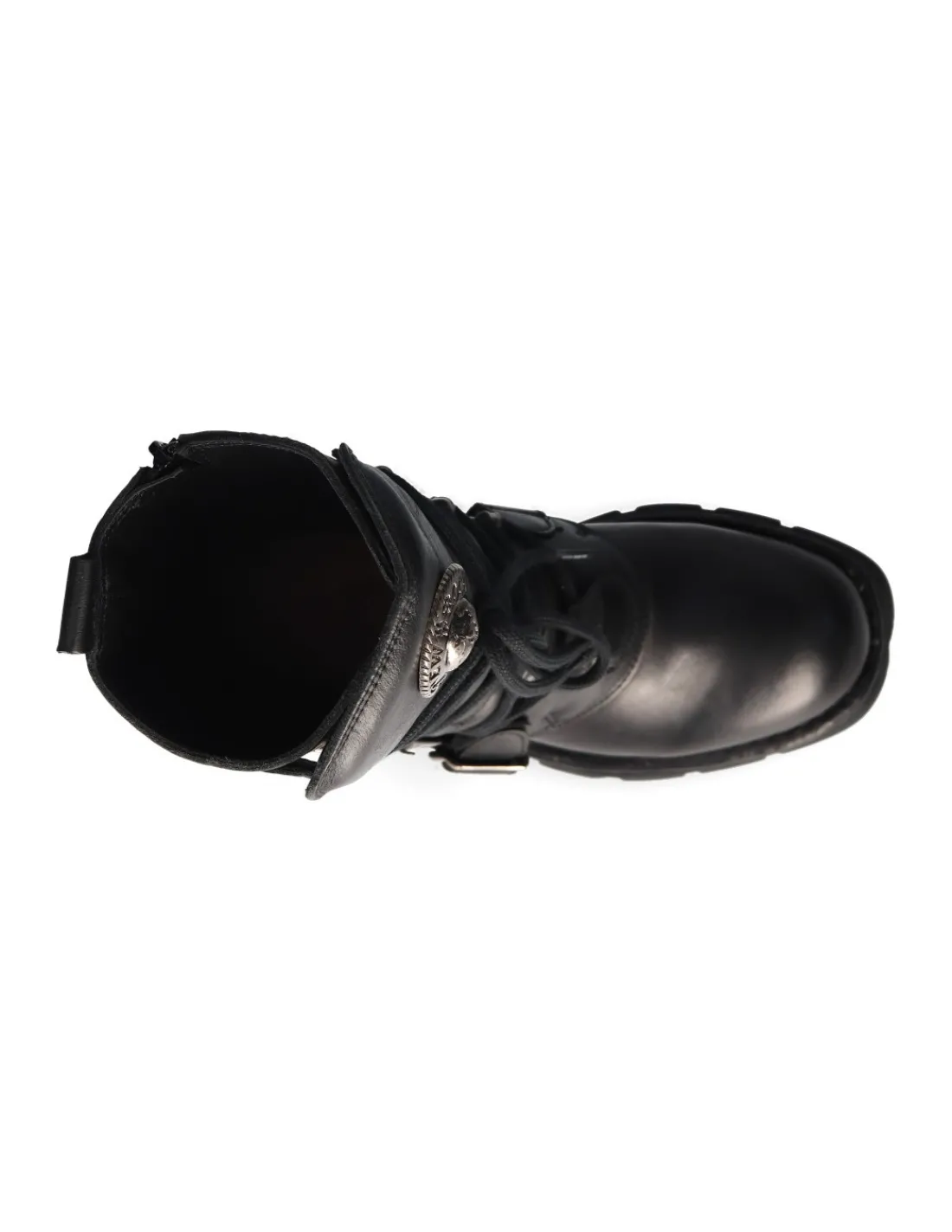 New Rock BOOT BLACK PLANING WITH LACES M-1473-S1 Hot
