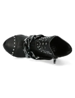 New Rock BOOT BLACK PLATF.ACERO M-PUNK003CAD-V1