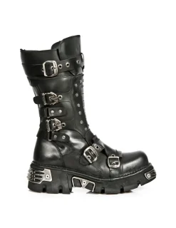 New Rock BOOT BLACK REACTOR M-1020-S2