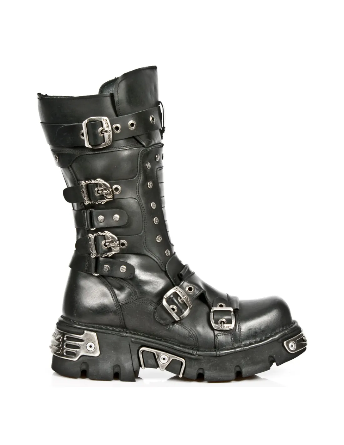 New Rock BOOT BLACK REACTOR M-1020-S2