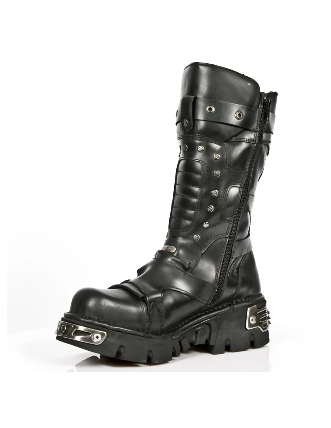 New Rock BOOT BLACK REACTOR M-1020-S2