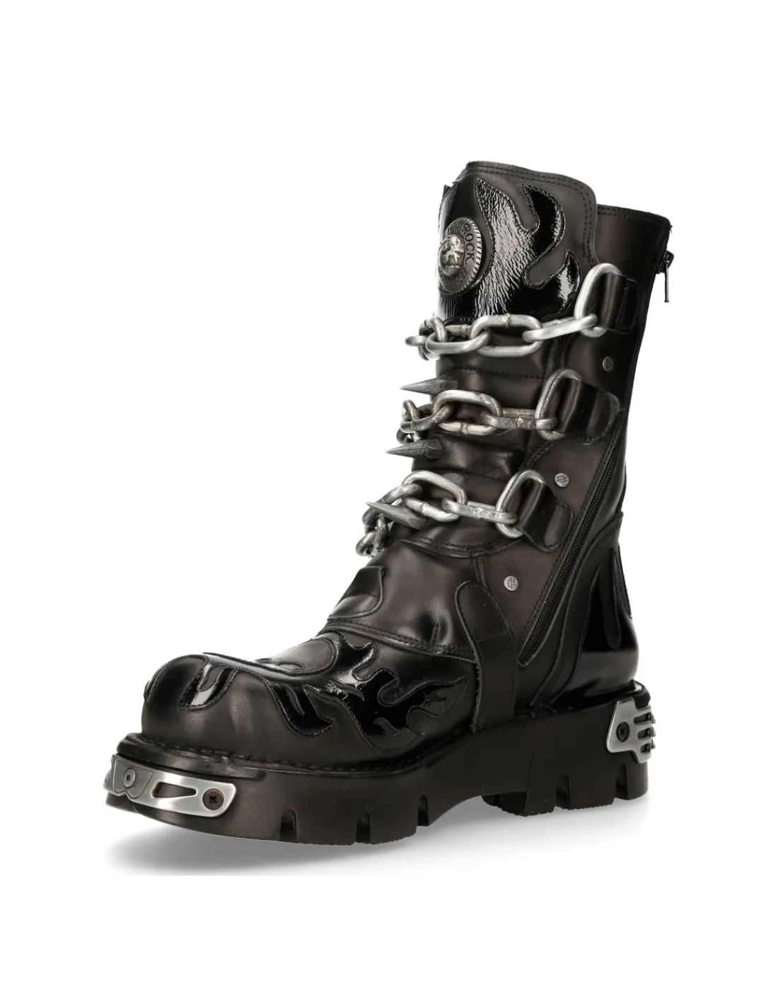 New Rock BOOT BLACK REACTOR M-727-S5 New