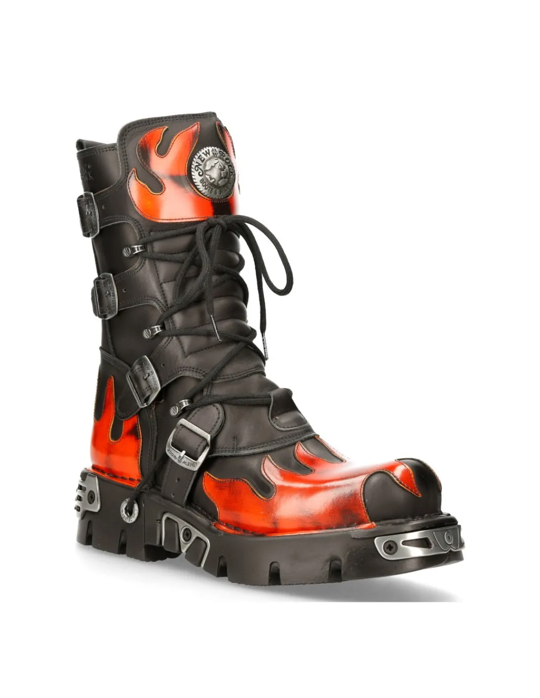 New Rock BOOT BLACK REACTOR M-591-S16 New