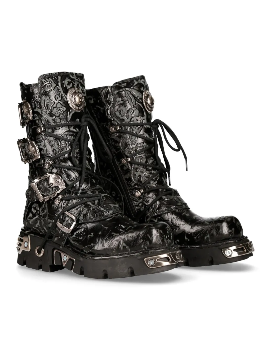 New Rock BOOT BLACK REACTOR M-391-S4 Online
