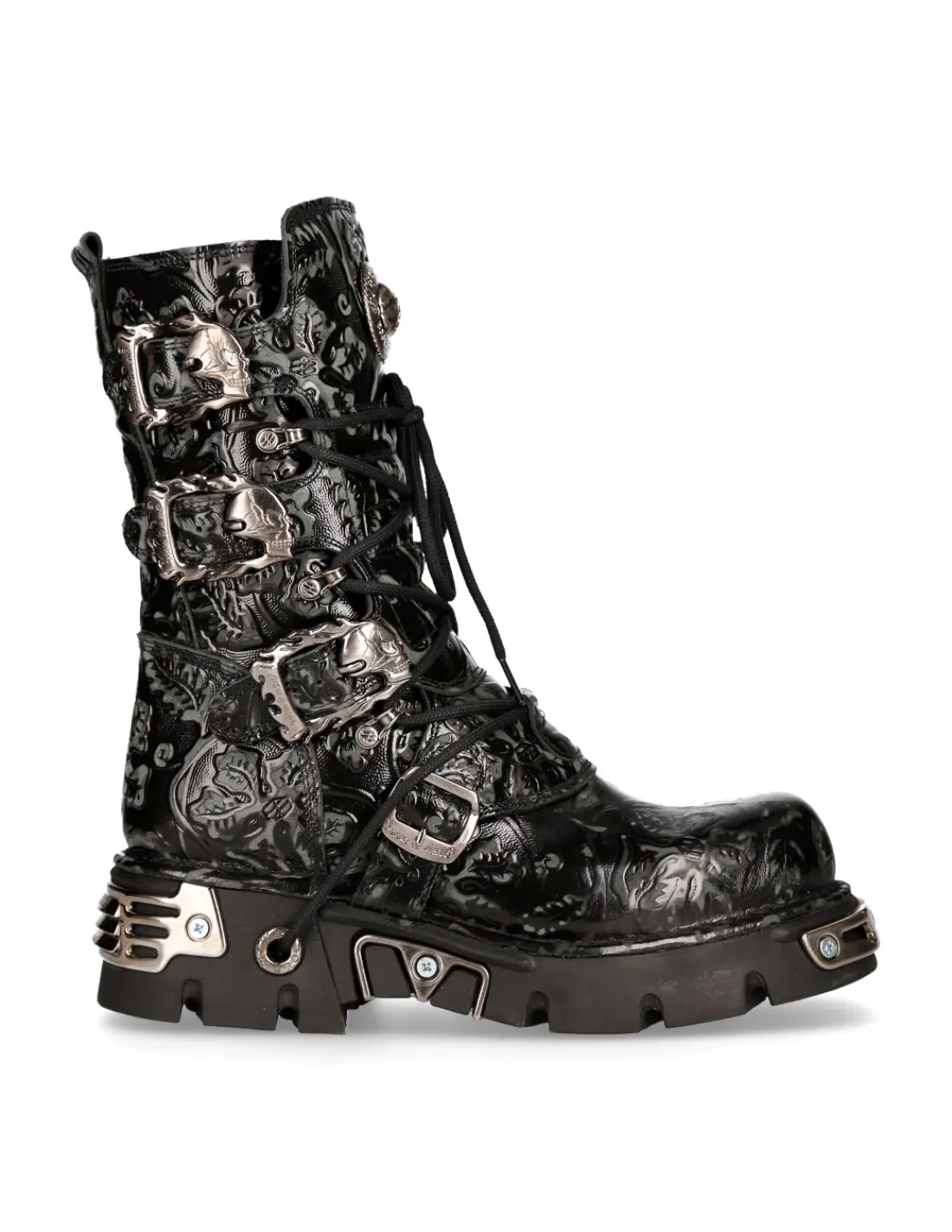 New Rock BOOT BLACK REACTOR M-391-S4 Online