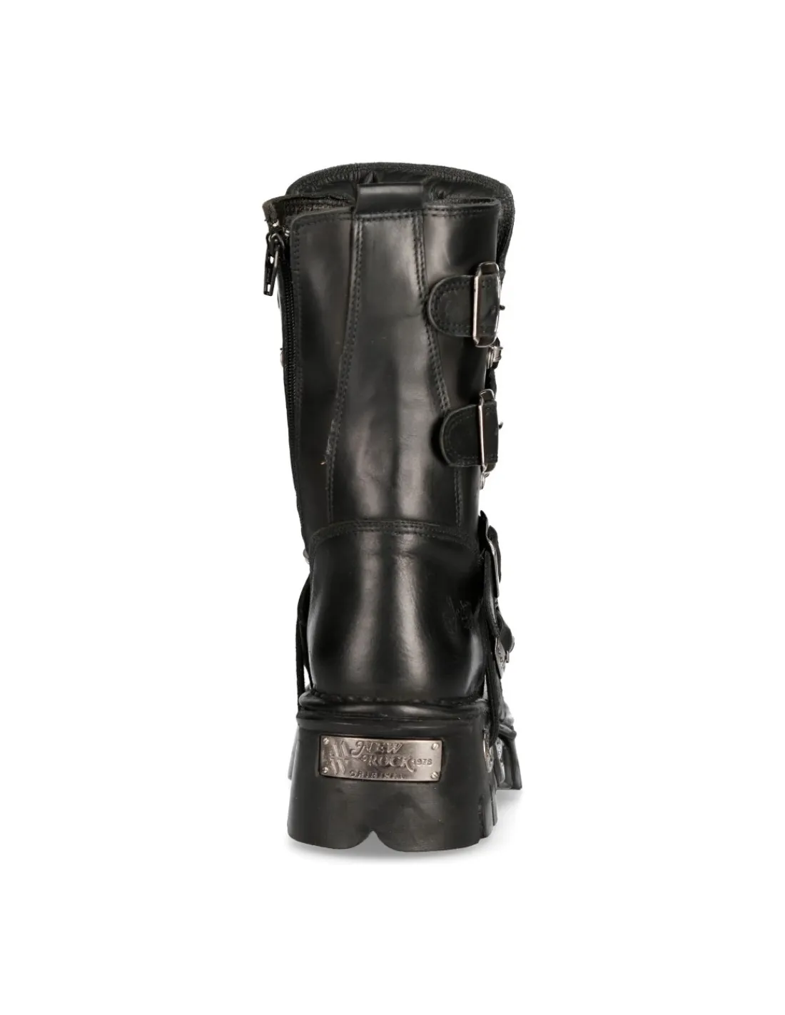 New Rock BOOT BLACK REACTOR WITH LACES M-373-S29 Best