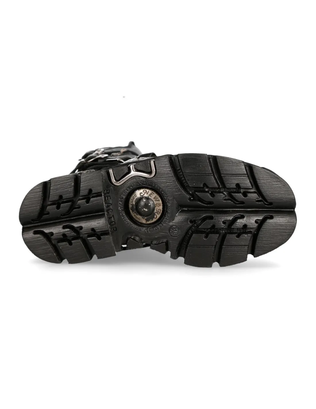 New Rock BOOT BLACK REACTOR WITH LACES M-373-S29 Best