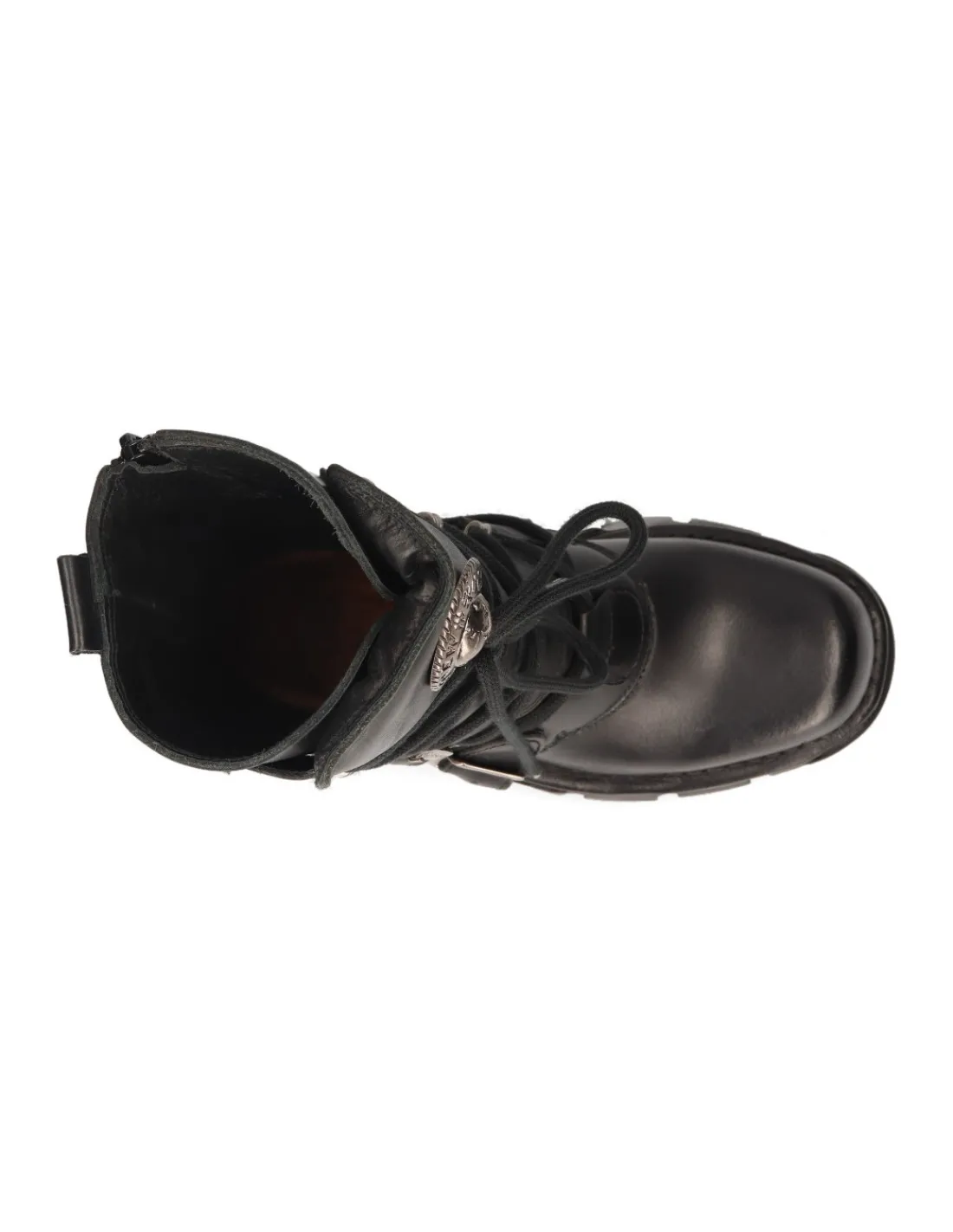 New Rock BOOT BLACK REACTOR WITH LACES M-373-S29 Best